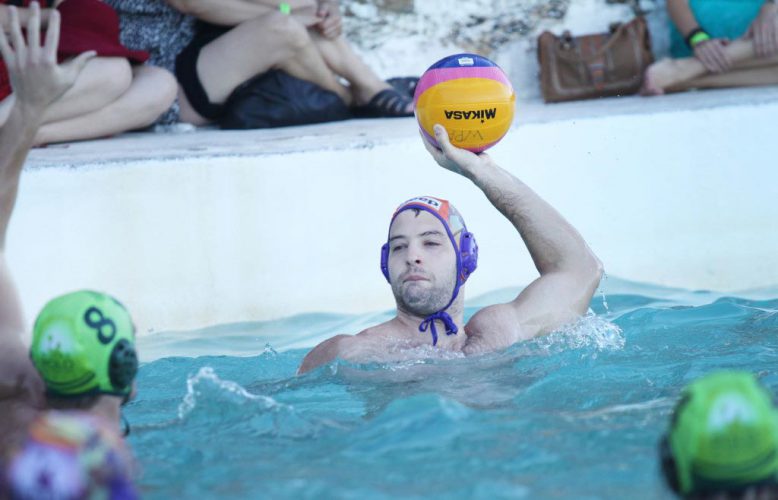 World’s Best Water Polo Player Filip Filipovic on his way to Nexba Water Polo by the Sea Water